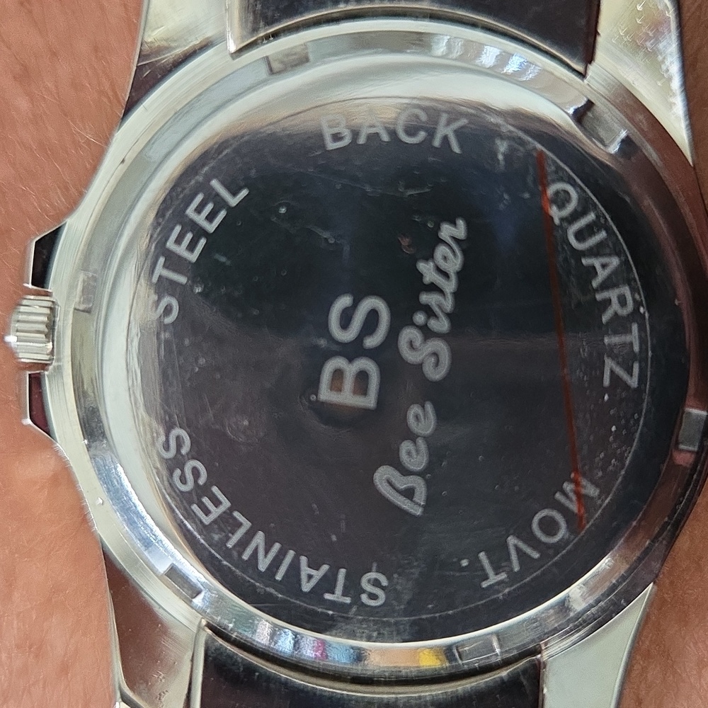 Nwot! Iced Out Silver Watch - Picture 5 of 8